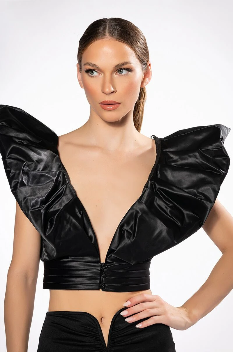 PUFF SHOULDER BOLERO - Image 2