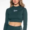 PUMA TEAM RIBBED LS TOP 1 PUMA TEAM RIBBED LS TOP -AKIRA pant-shop puma team ribbed ls top green 1 1 c1