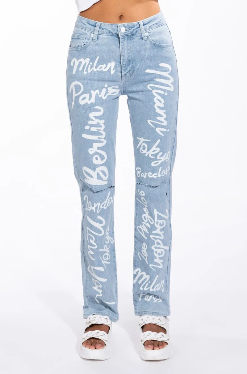 REPRESENT HIGH RISE STRAIGHT LEG JEAN 6 REPRESENT HIGH RISE STRAIGHT LEG JEAN - Image 4