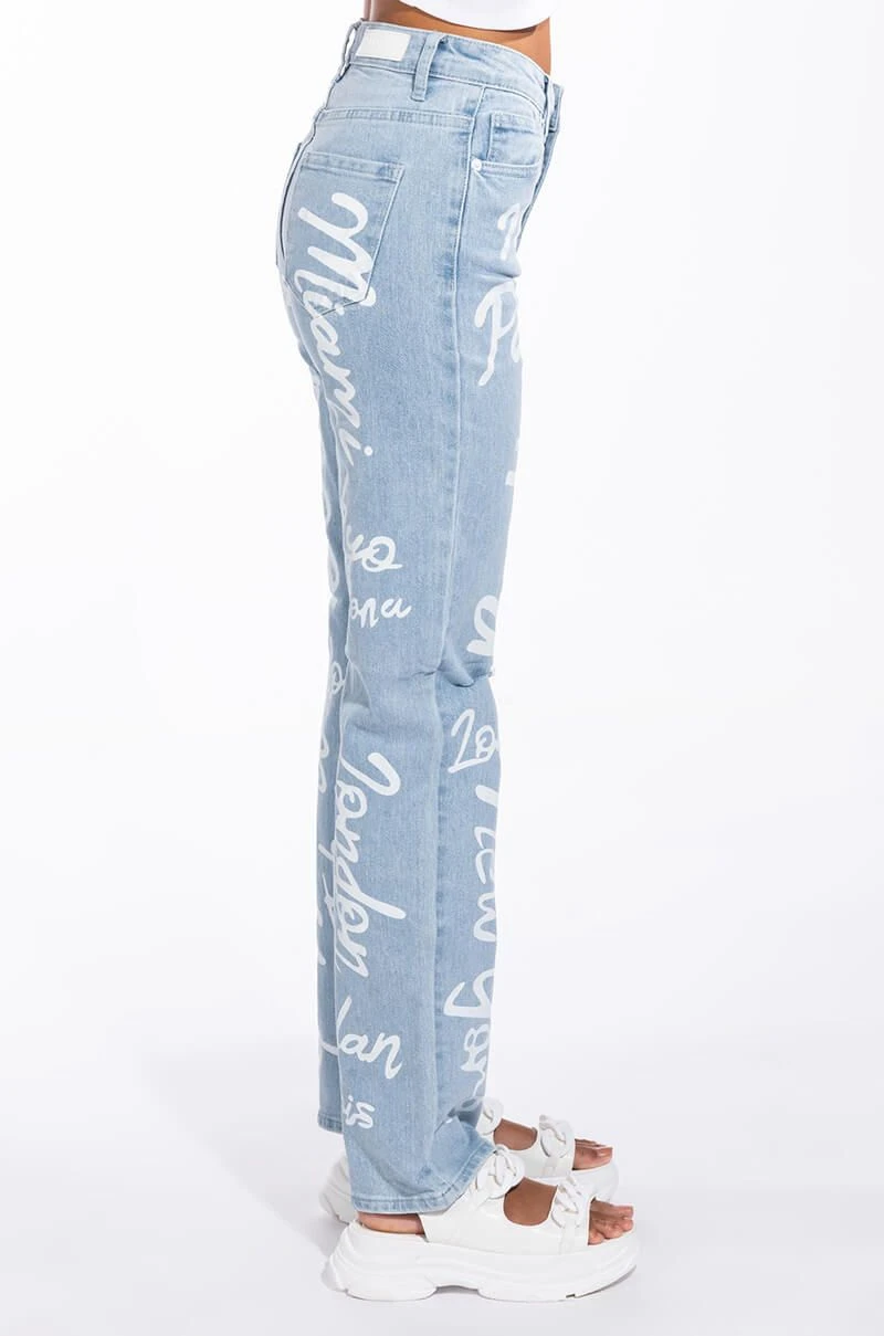 REPRESENT HIGH RISE STRAIGHT LEG JEAN 7 REPRESENT HIGH RISE STRAIGHT LEG JEAN - Image 5