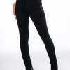 RUBY HIGH RISE SPLIT HEM SKINNY JEANS