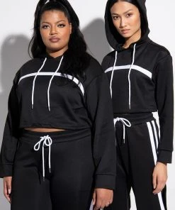 RUMORS CROPPED HOODIE