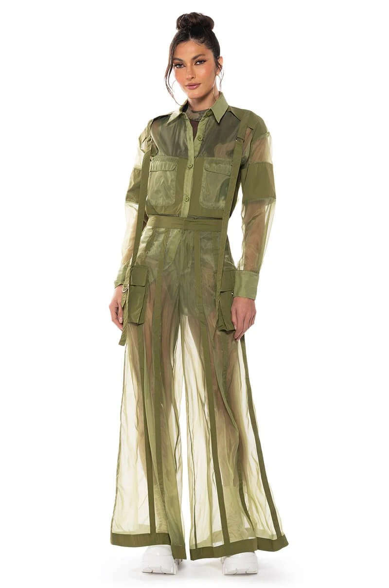 SAGE BUTTON DOWN SHIRT - Image 3