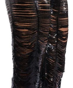 SENORITA EMBELLISHED STRAIGHT LEG PANT IN BLACK 17 SENORITA EMBELLISHED STRAIGHT LEG PANT IN BLACK -AKIRA pant-shop senorita embellished straight leg pant black 8 8