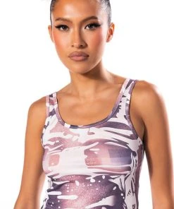 SHOWER ME FITTED TANK TOP