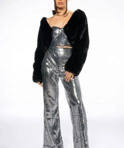 SILVER QUEEN SEQUIN PANT