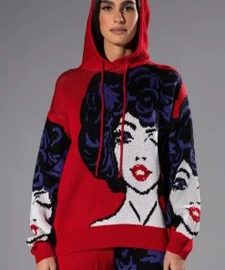 SOUL SEARCHING KNIT HOODIE AND JOGGER SET