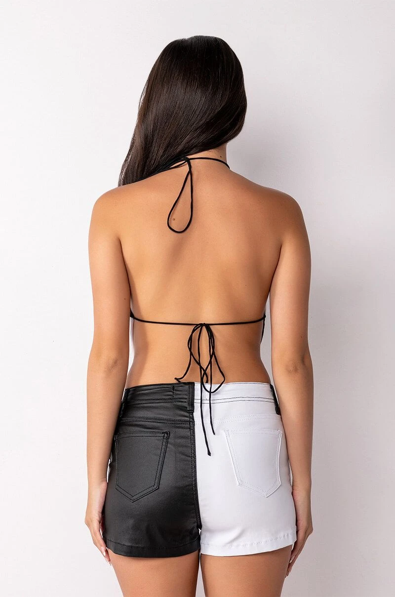 SPITFIRE MESH HALTER CROP TOP - Image 6