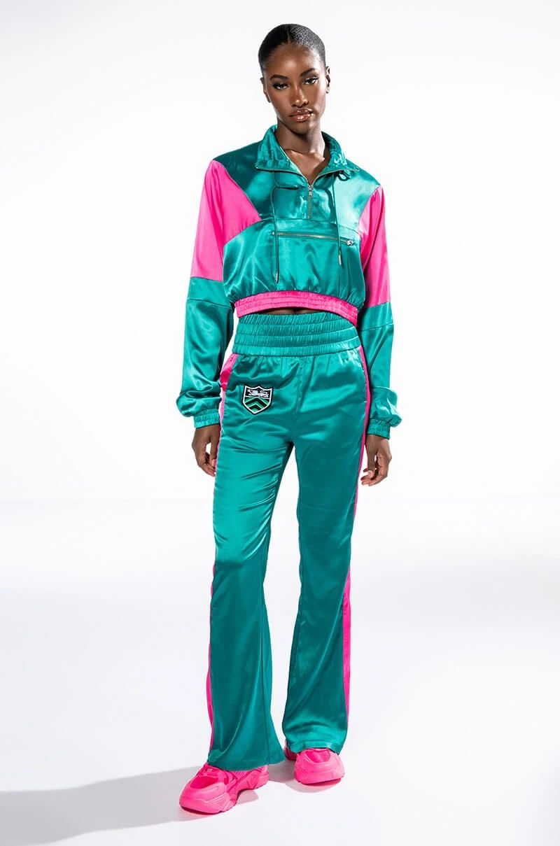 SUPERSONIC SATIN HALF ZIP PULLOVER 10 SUPERSONIC SATIN HALF ZIP PULLOVER - Image 8