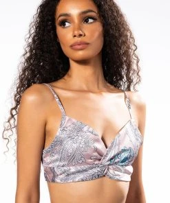 SURE THING TWISTED FRONT BRALETTE