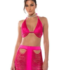 THE GODDESS IN ME TWO PIECE FRINGE SET