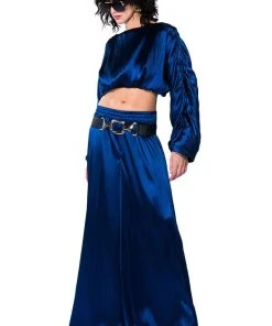THE MOMENT LONG SLEEVE TOP 25 THE MOMENT LONG SLEEVE TOP -AKIRA pant-shop the moment long sleeve top teal 10 10