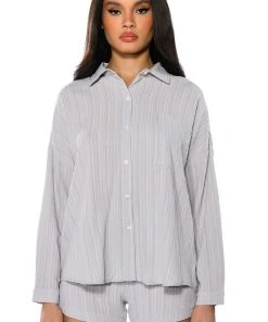 TIME TO RELAX BUTTON DOWN SHIRT