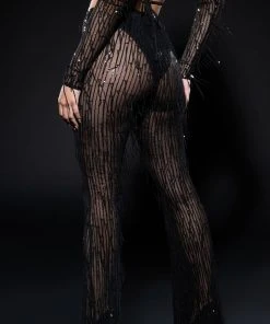 TONIGHT IS THE NIGHT SEQUIN PANTS