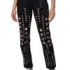 TOO MUCH FOR YOU HARDWARE DETAILED PANTS 1 TOO MUCH FOR YOU HARDWARE DETAILED PANTS -AKIRA pant-shop too much for you hardware detailed pants black 1 1