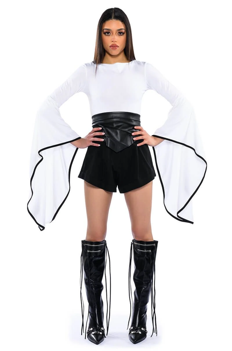TRACY DRAMATIC SLEEVE BODYSUIT 4 TRACY DRAMATIC SLEEVE BODYSUIT - Image 2