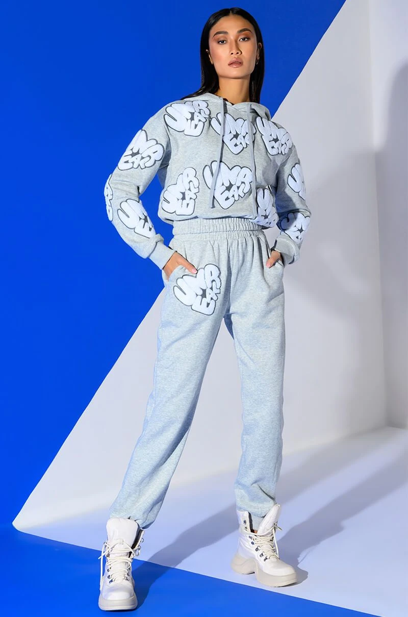 UNREAL HOODIE WITH PATCHES - Image 3