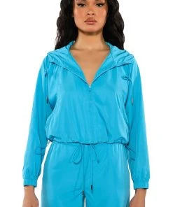 VACAY MODE ZIP UP SWEATSHIRT