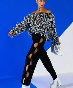 WHITLEY CUT OUT RELAXED FIT JEANS