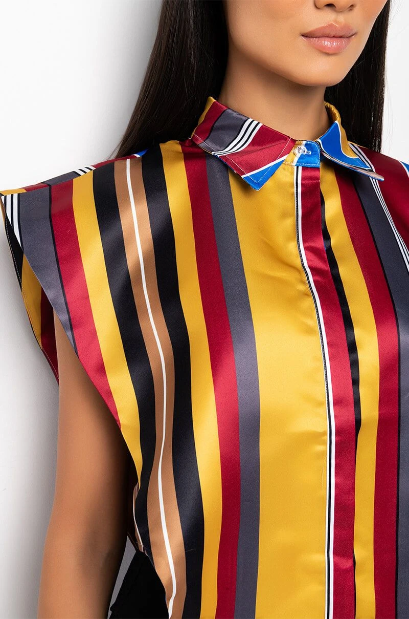 YOUR MUSE BUTTON UP BLOUSE - Image 11