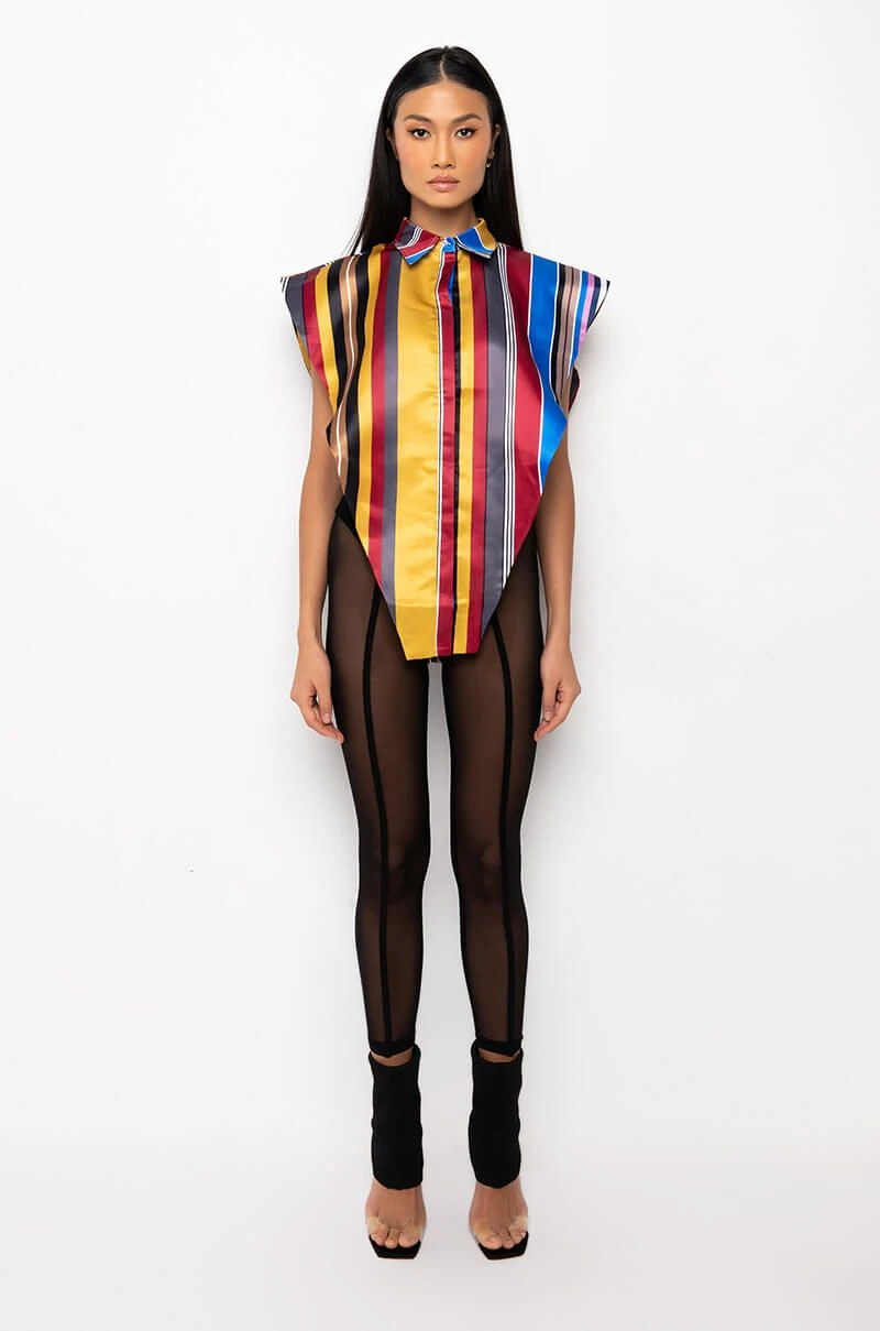 YOUR MUSE BUTTON UP BLOUSE - Image 12