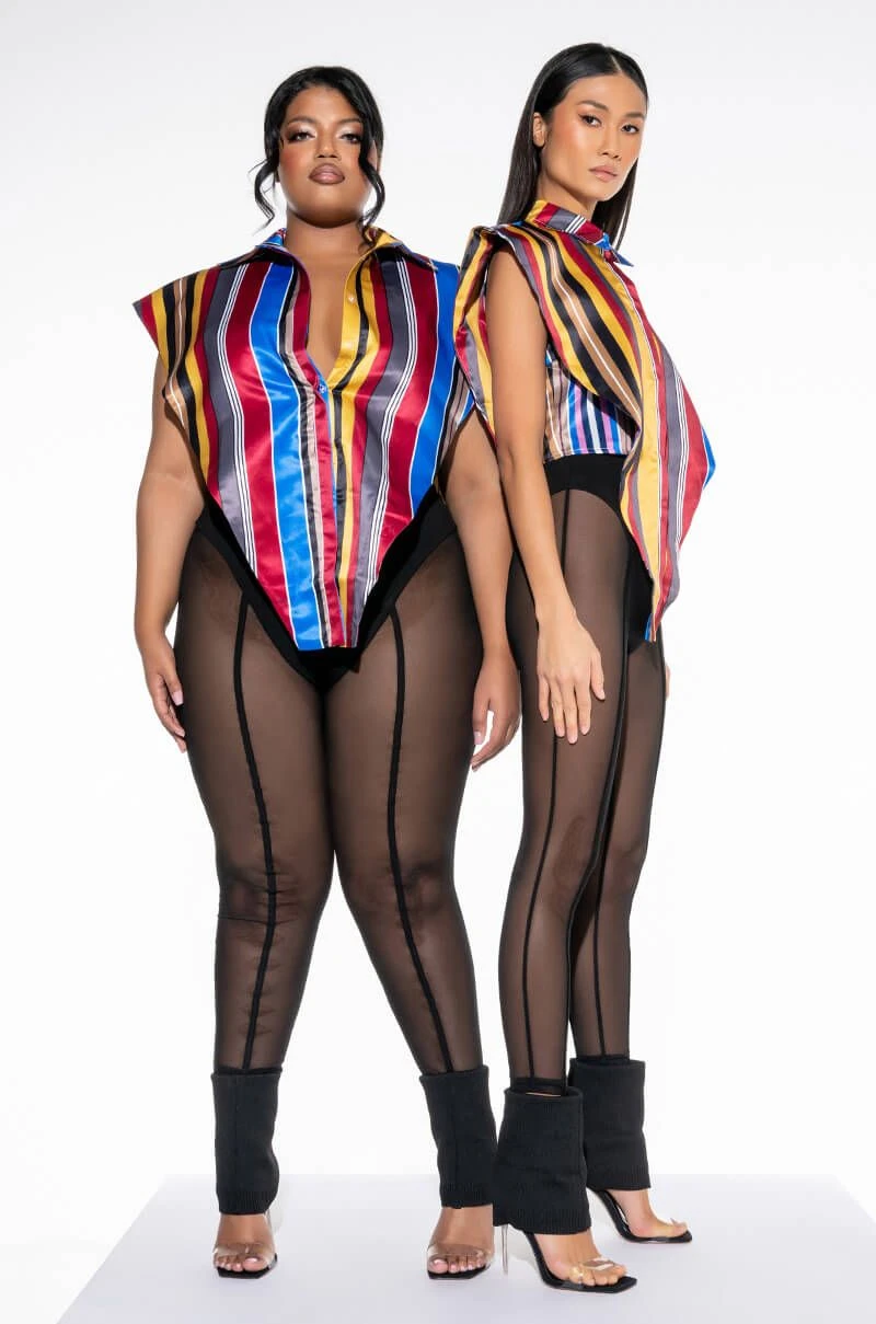 YOUR MUSE BUTTON UP BLOUSE - Image 2