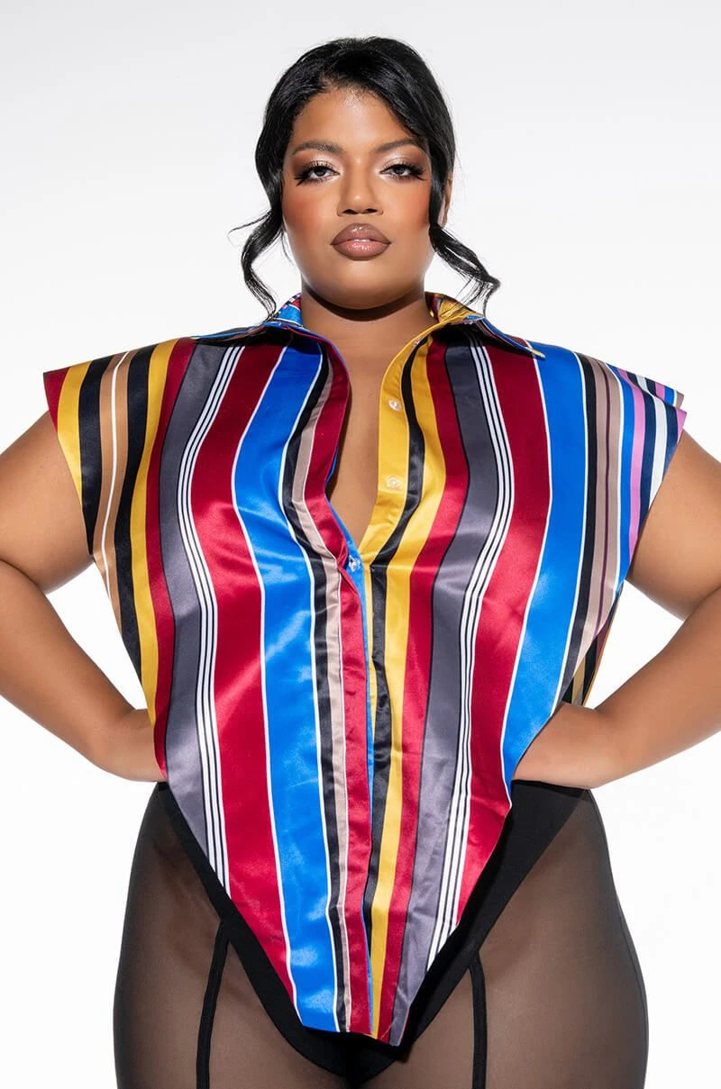 YOUR MUSE BUTTON UP BLOUSE - Image 4