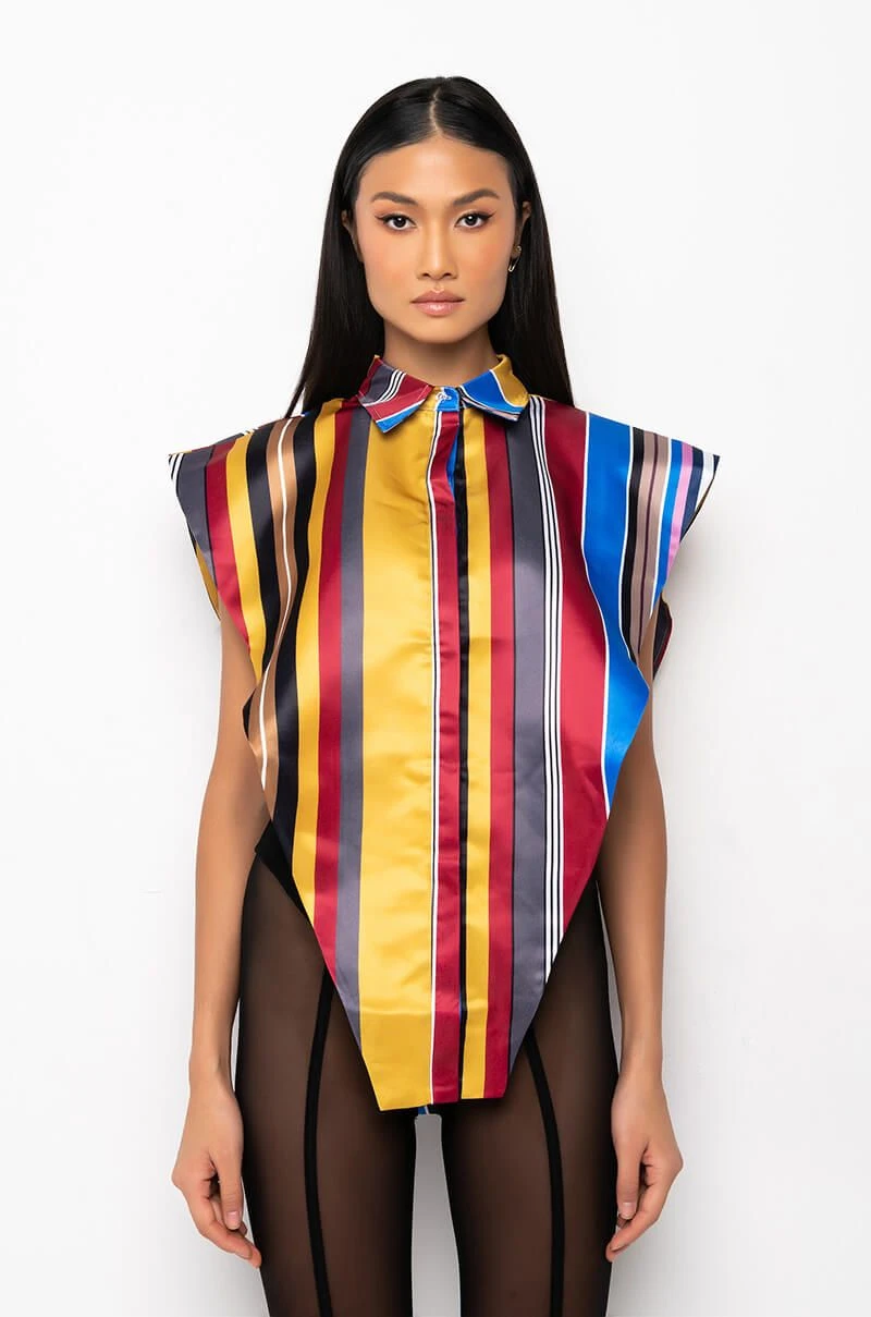 YOUR MUSE BUTTON UP BLOUSE - Image 8