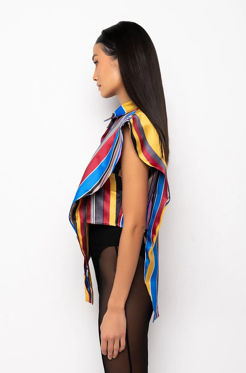 YOUR MUSE BUTTON UP BLOUSE - Image 9