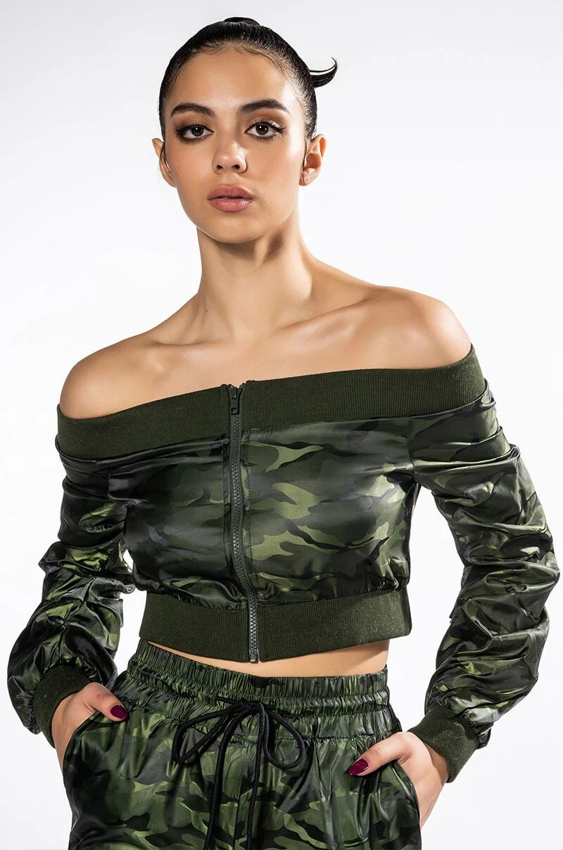 YOURE THE PROBLEM ZIP UP TOP